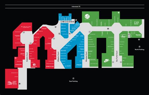 ellenton premium outlets store listing